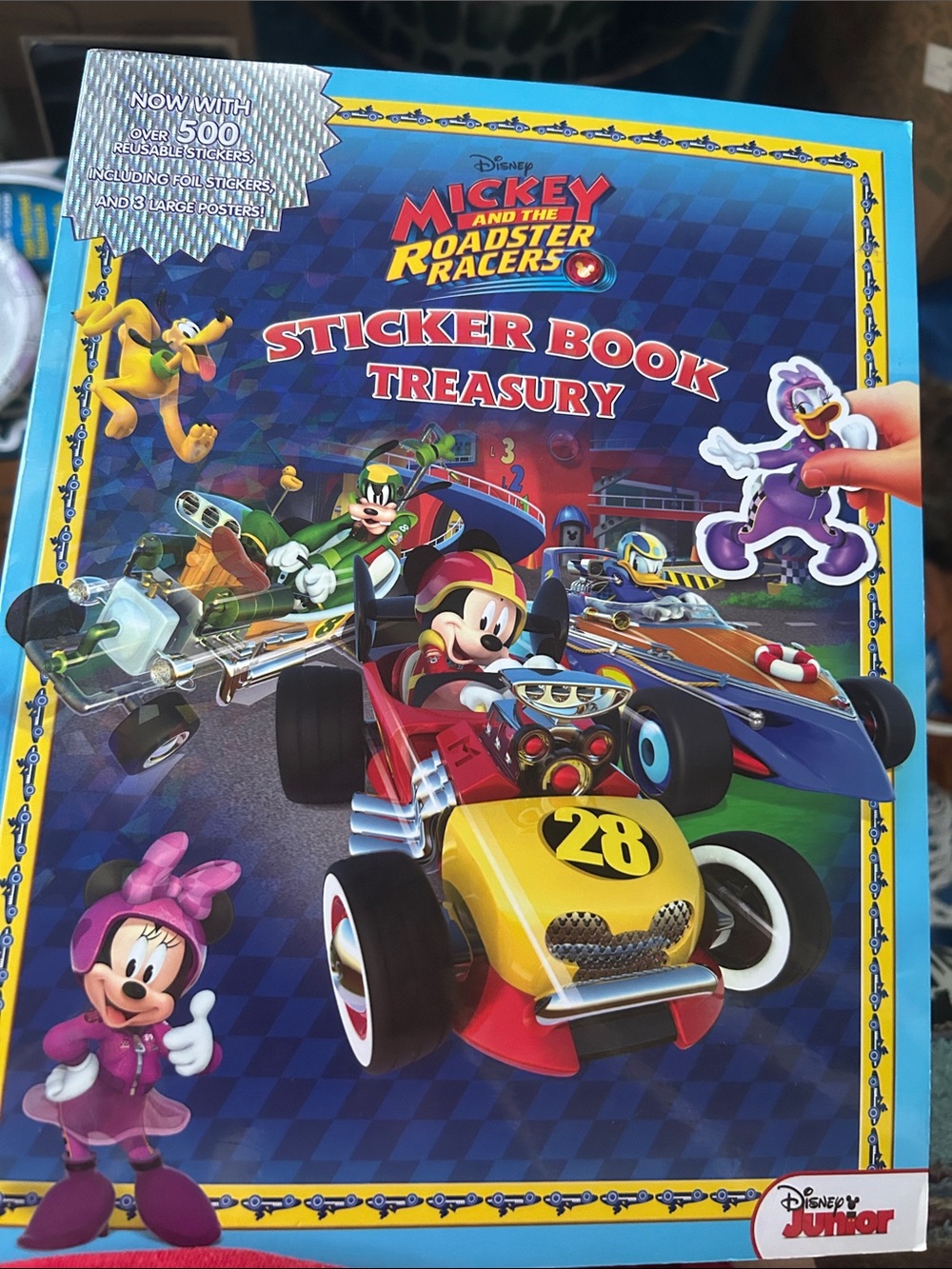 Disney Mickey and the Roadster Racers Sticker Book Treasury